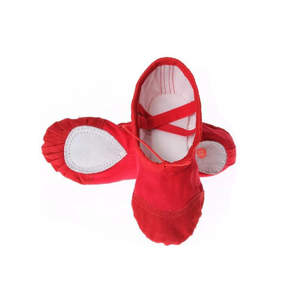 Dance Gymnastics Shoes Canvas Fitness Ballet