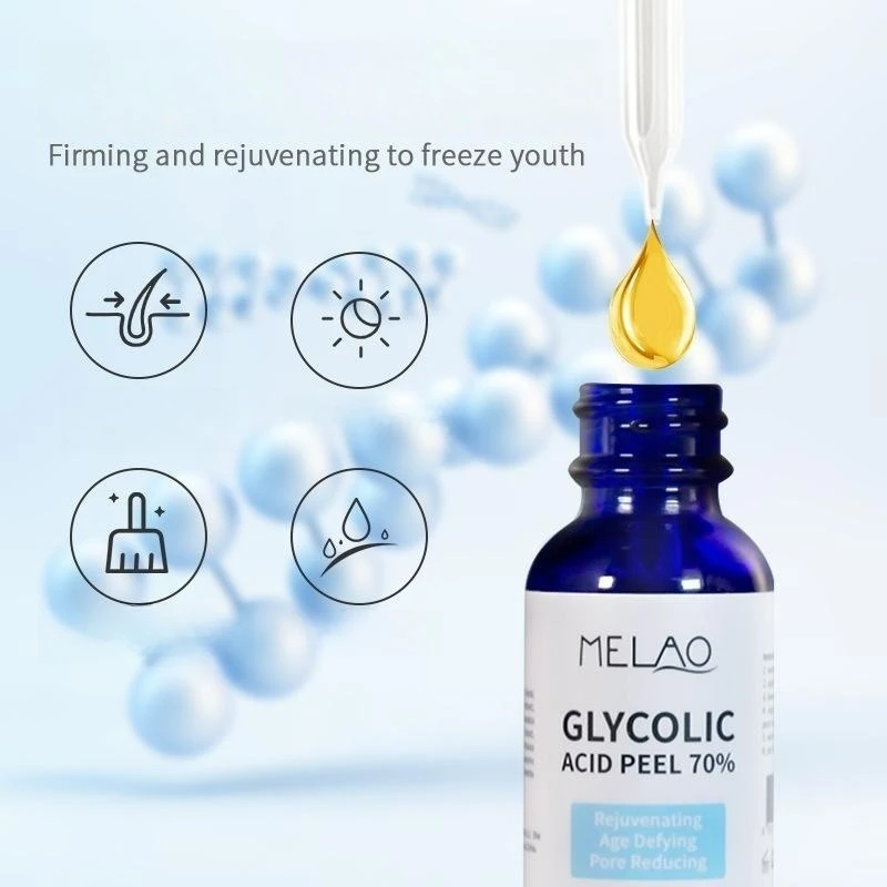 Glycolic acid glycolic acid original solution Fruit acid serum moisturizing skin brightening serum