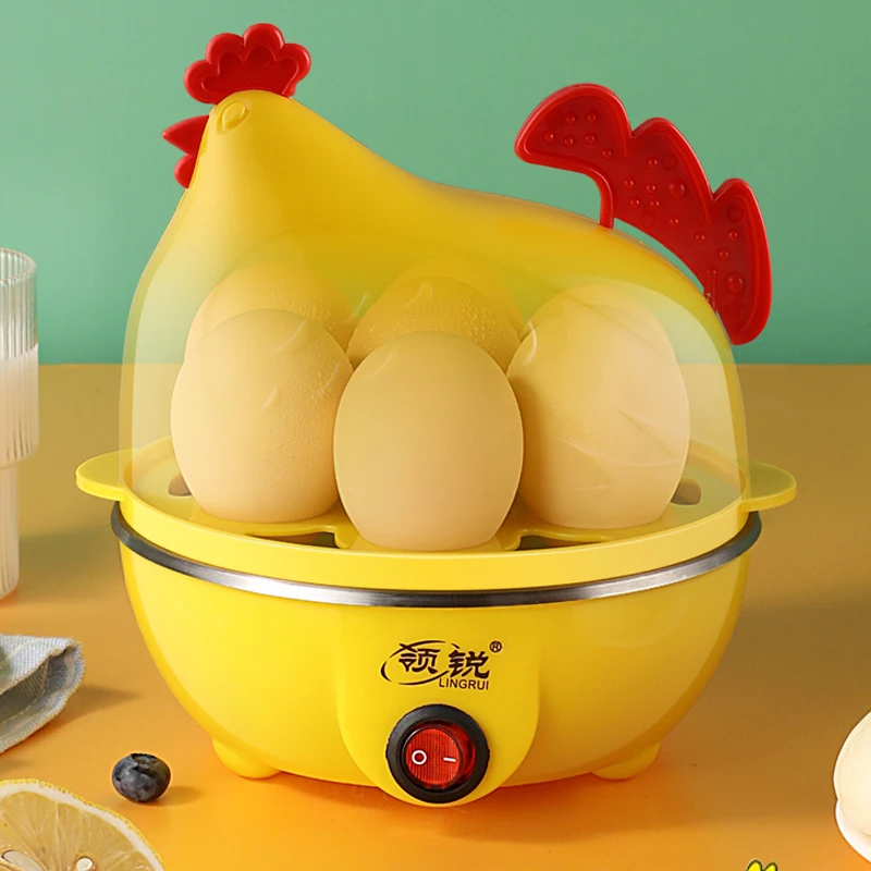 Home Hot Sale Mini  Quail Electric Multiple  Electric Egg Cooker Machine Plastic Automatic Rapid Hard Boiler Egg Cooker