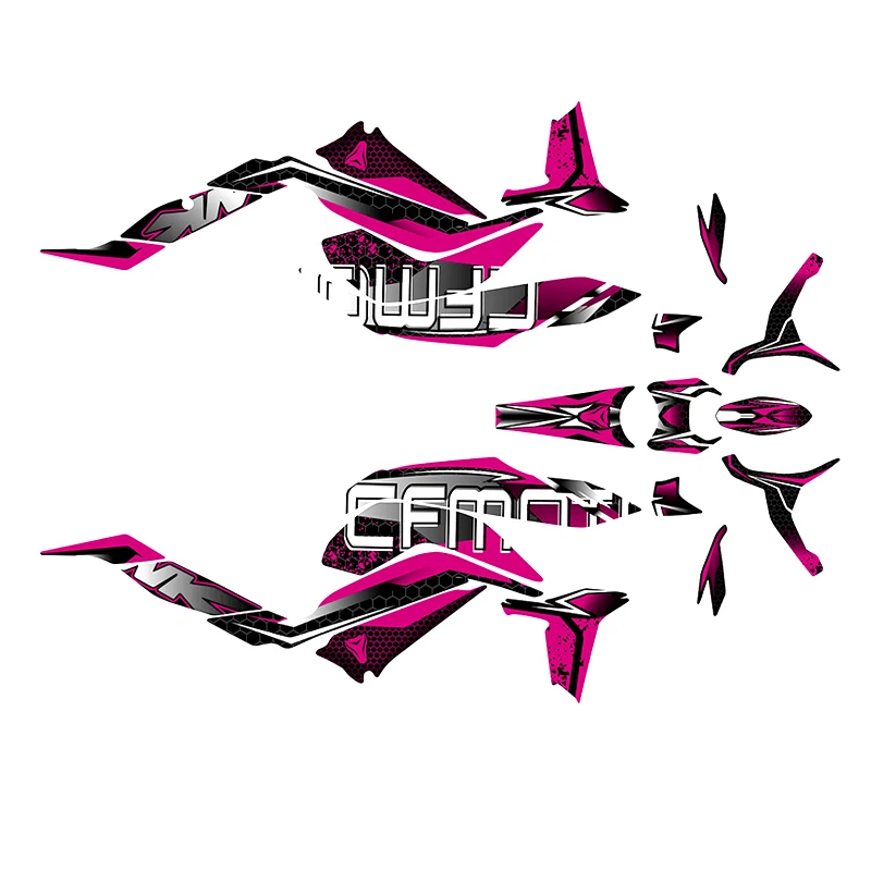 For cfmoto 250nk motor cycle decoration appearance full body sticker design motorcycle stickers