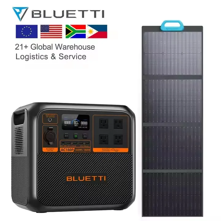 BLUETTI лучший портативный генератор для электростанций несколько вариантов штепсельной вилки US/EU/UK/AU/универсальная защита от перегрузки