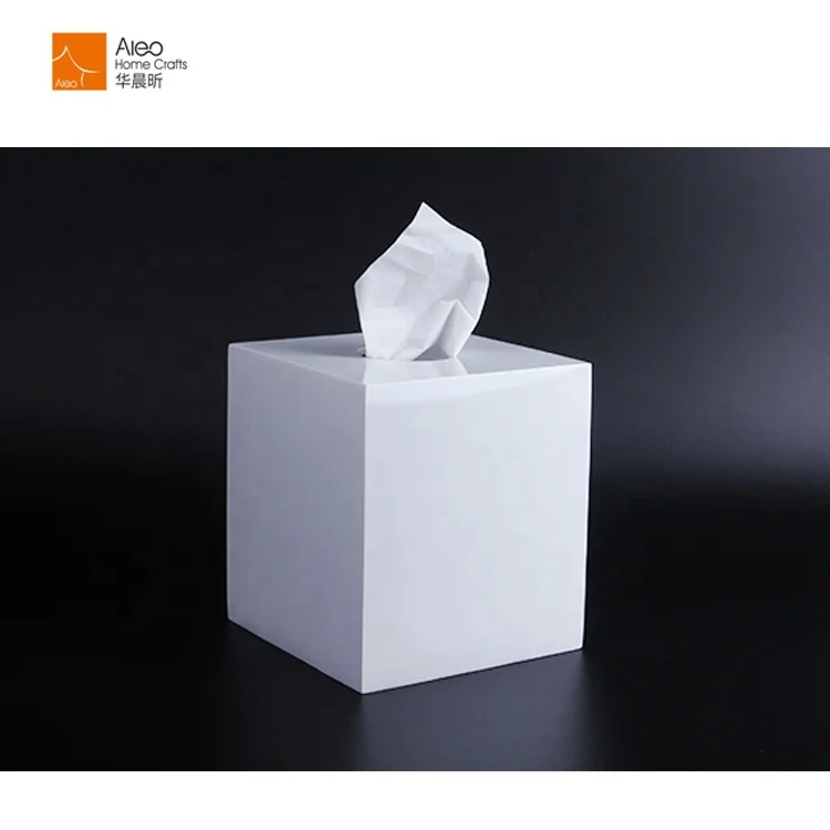 Chinese Manufacturers Wholesale Practical Waterproof Tissue Holder Box Bathroom Organizer Bathroom Tissue Box Customized Logo