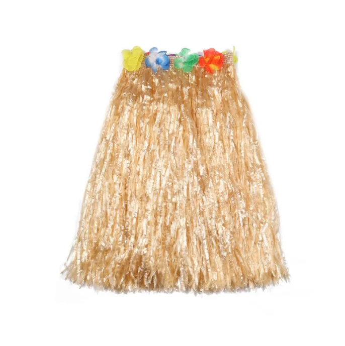 Wholesale 40cm 60cm 80cm single double layers  hawaiian  dance  grass hula skirt