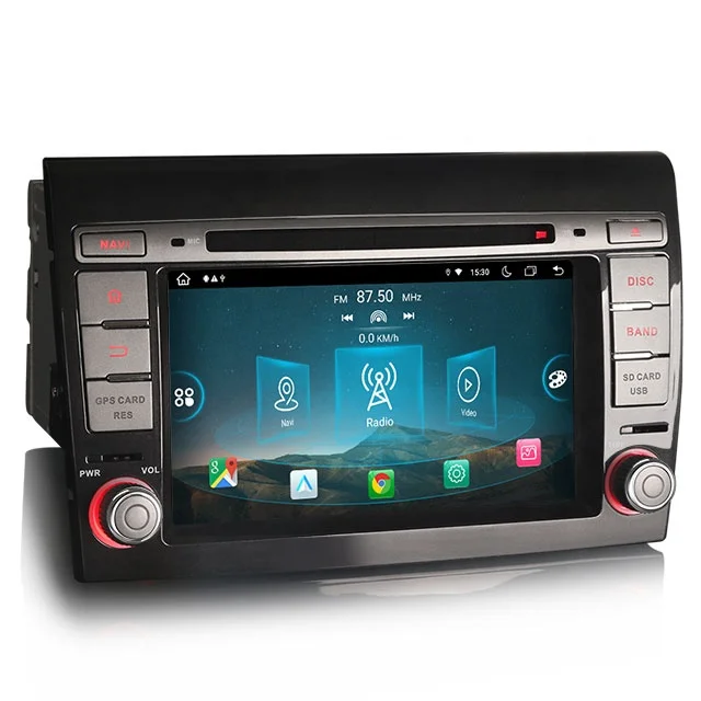 Erisin ES8971F 7 дюймов 64G Android 11 Беспроводной CarPlay Авто DSP GPS TPMS автомобильное радио для Fiat Bravo