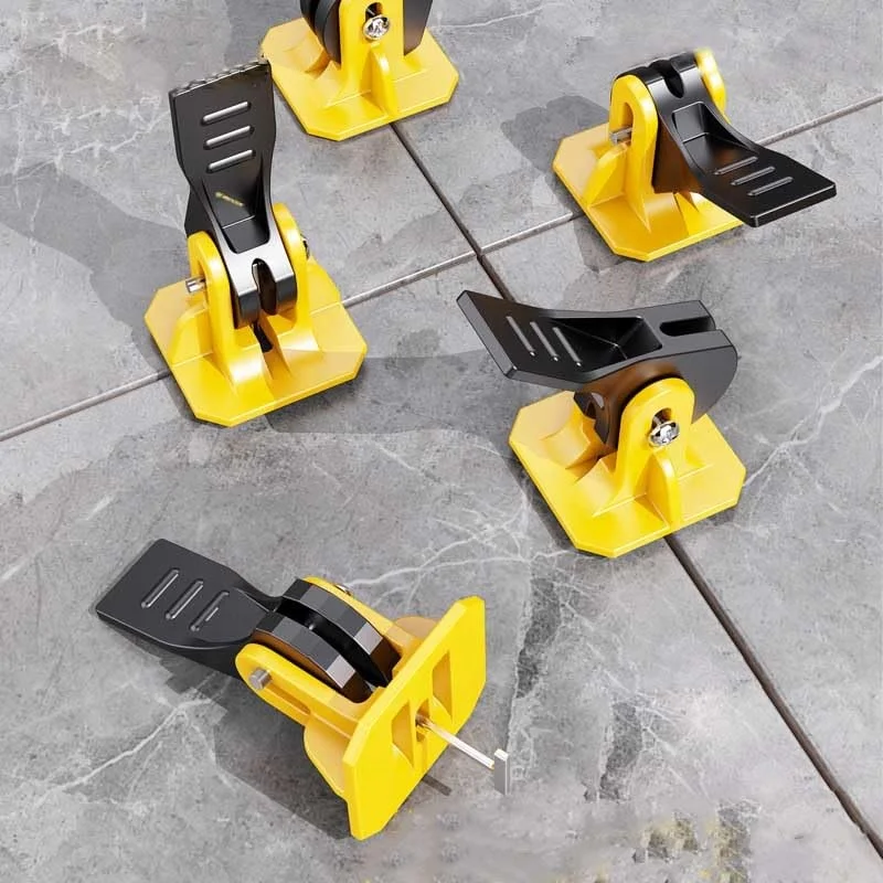 Speed Tile Leveling System Kit Tile Adjustable Fit 8-12mm Reusable Leveler Replaceable Steel Pin Tile Tools