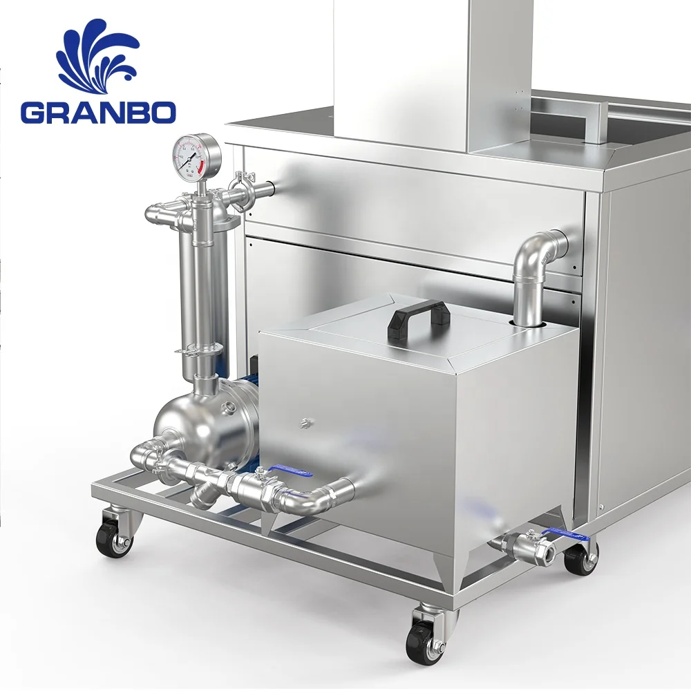 2024 Granbo GM-SL Series 45~960L Industrial Ultrasonic Cleaning Machine with Lifting Filtering Engine Blocks Cylinder Auto Parts