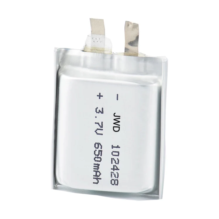 Manufacturers direct polymer lithium battery 102428 650mAh 3.7v camera GPS battery wholesale