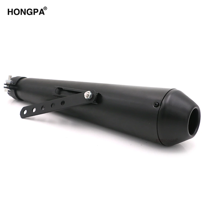 Модифицированная выхлопная труба HONGPA для мотокросса универсальная мотоцикла Кафе racer Harley