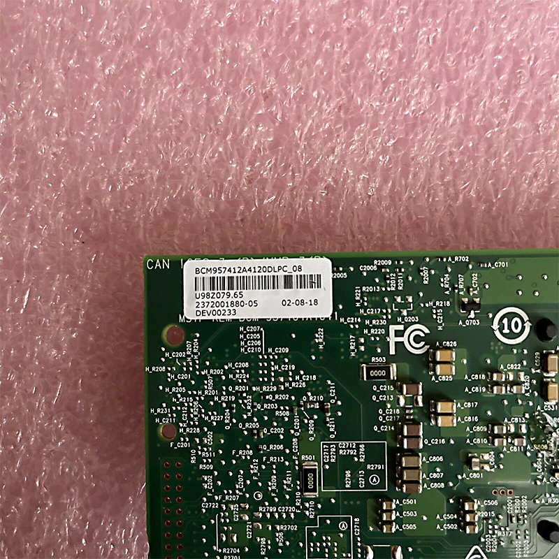 BCM957412 Dual-Port 10 Gb/s Ethernet PCI Express 3.0 x8 OCP 3.0 SFF Network Adapter for Servers