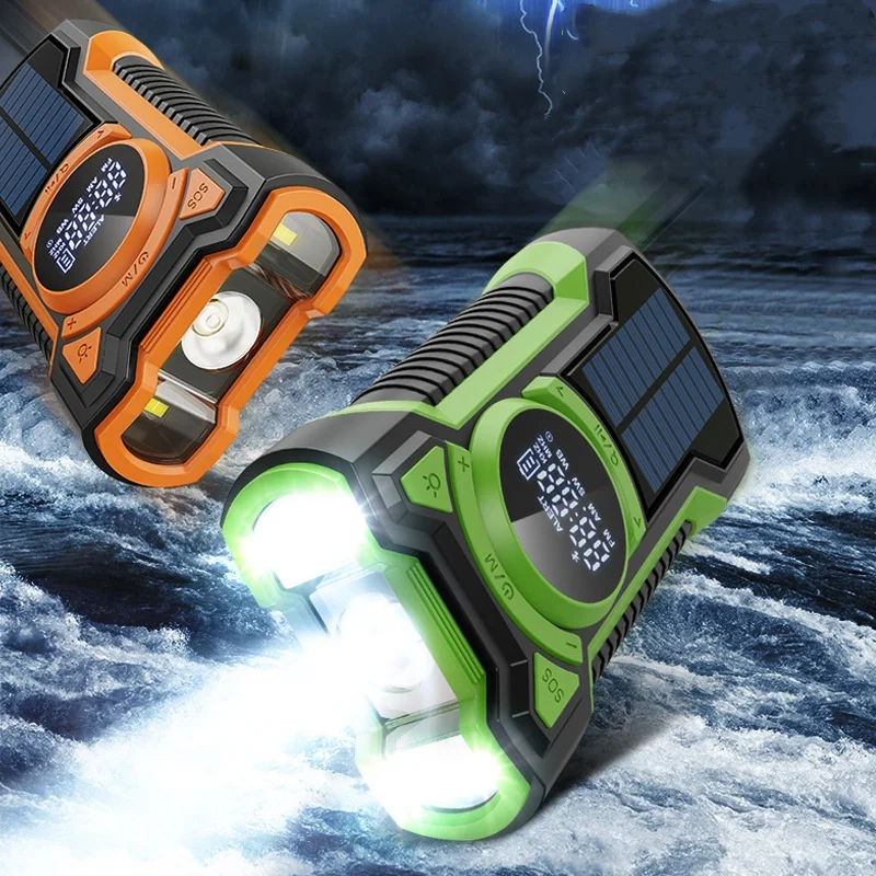 solar emergency radio high waterproof IP65 SOS