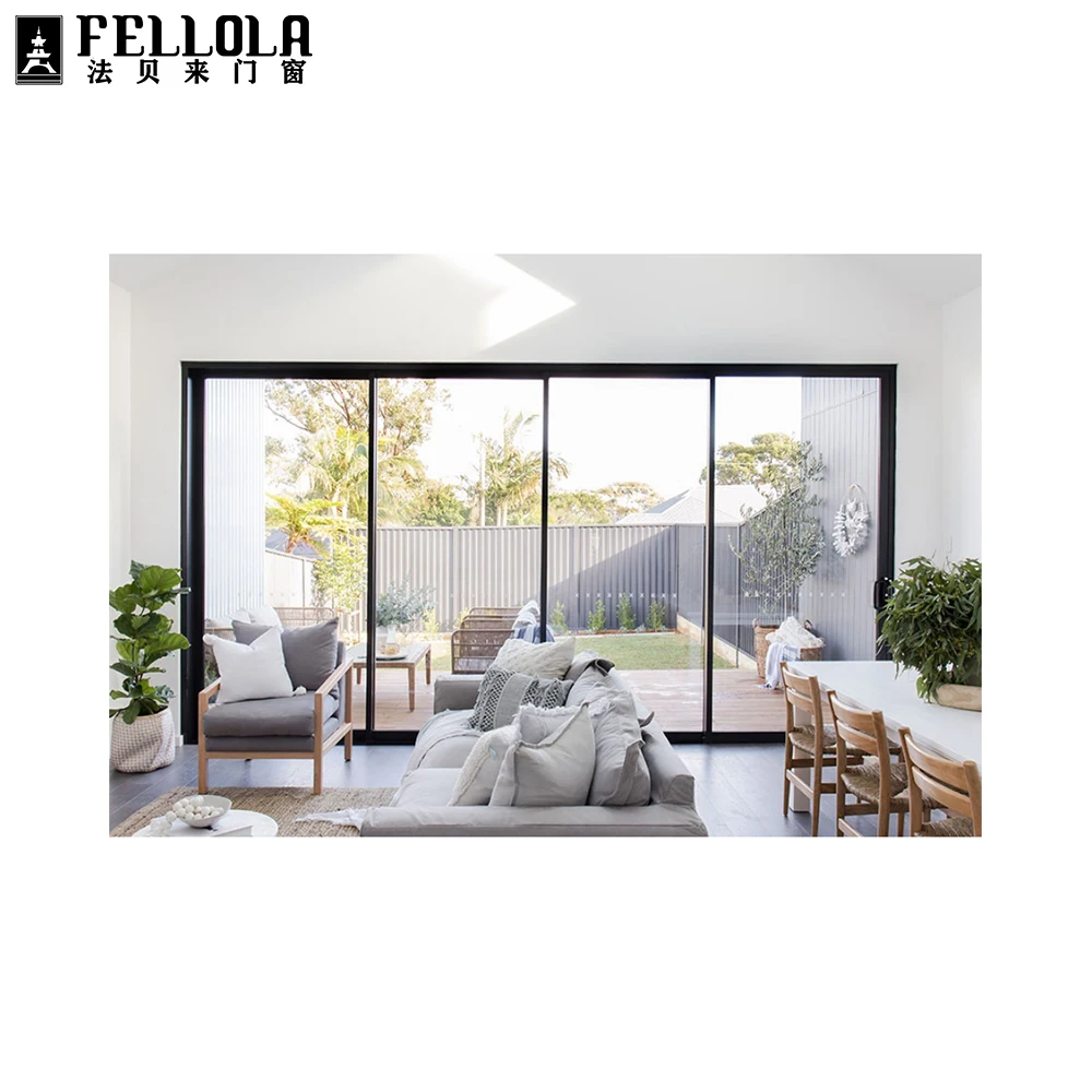 
Double Glazing Sliding Door Narrow Frame Sliding Door Corner Sliding Door Exterior 