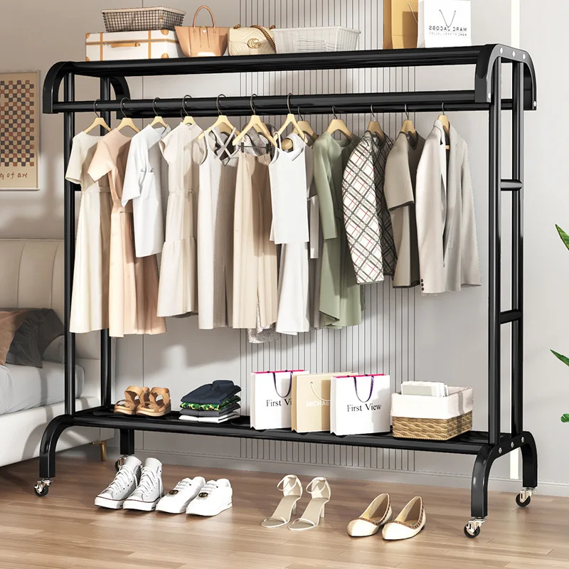 Garment Shop Dress Display Rack Iron Floor Type Wedding Dress Shelf Island Clothes Hanger Clothes Rack Garment Rack Coat Hanger