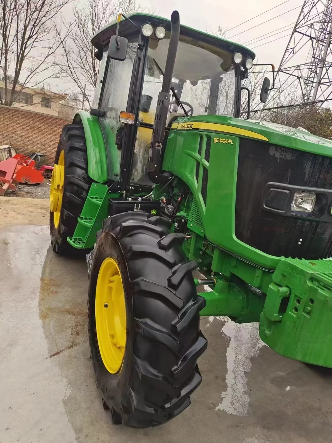 High Quality John Deer Wheel Tractor Hot Selling Used Farming Supply Used Tractor 6 cylinders
