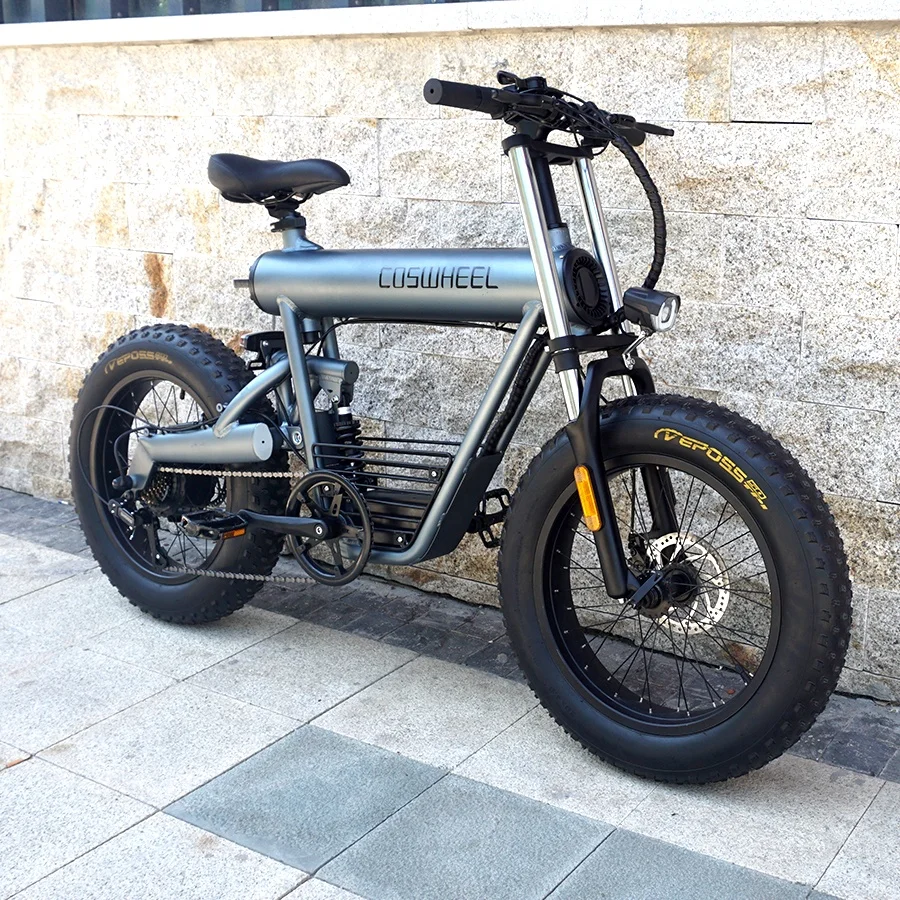 DDP доставка США Электрический велосипед 500W Mid Drive мотоцикл 15AH 48V самый