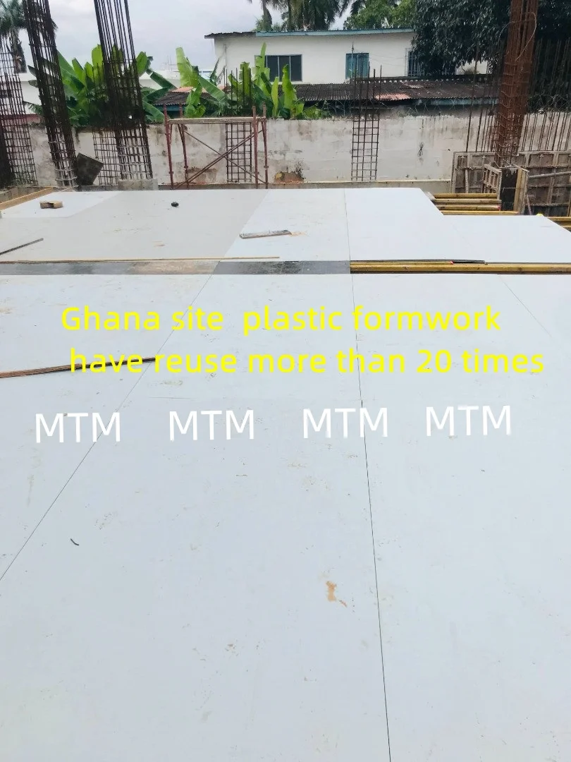 Construction New Model Plastic Formwork For Concrete Slab And Wall Concrete