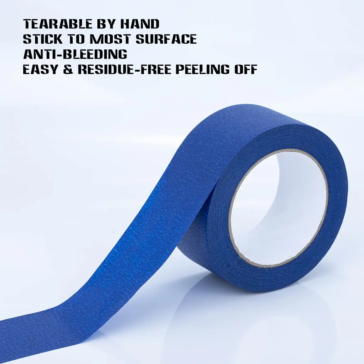 Shenzhen Manufacturer Masking tape blue tape painter indoor masking tape 2in wide 50yd cheap wall paint