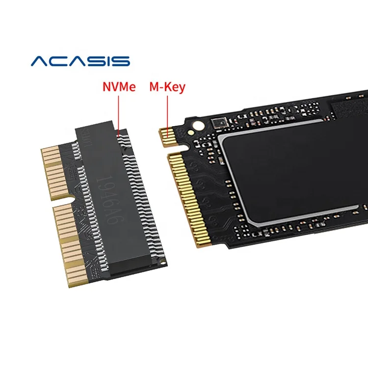 Адаптер расширения ACASIS NVMe PCIe M.2 SSD для Apple MacBook AIR/PRO 2013/ 2014/ 2015 NVME SSD