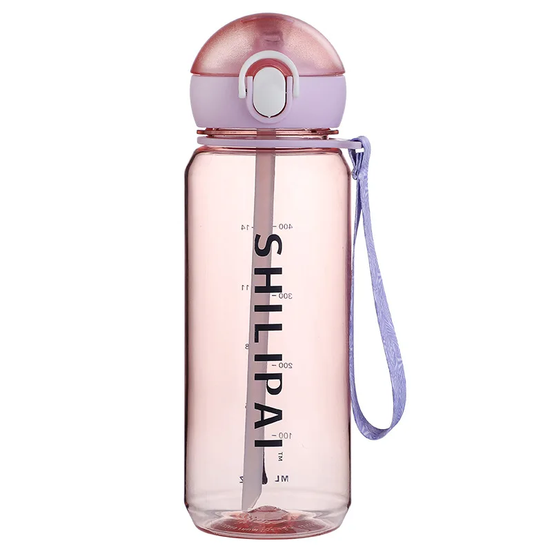 
530/430ML Outdoor Sports Tritan Water Cup With Straw Large Capacity Water Bottle Sports Water Cup 