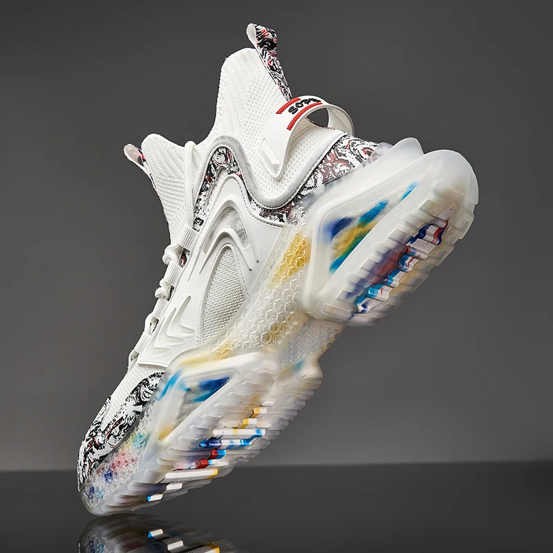 High Top Custom Fashion Black Men Popular High Top Brand Sport Casual Shoes Fashion Sneaker Men Running Shoe