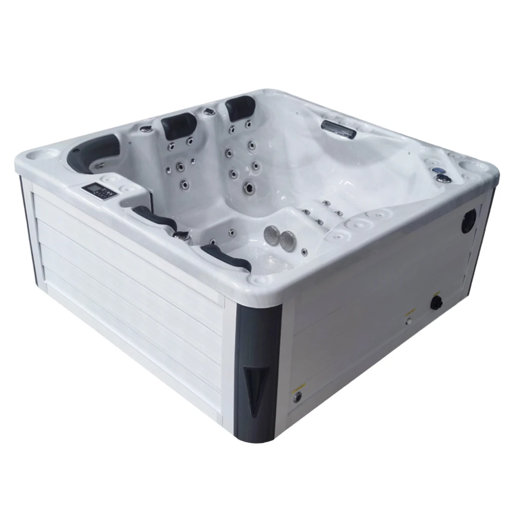 China manufacturer whirlpool pools swimming outdoor massage bathtub 5 person hot tubs