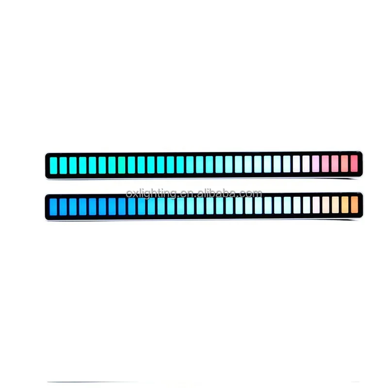 Атмосферная лампа 5 в USB зарядка беспроводное приложение DJ музыка ритм звук управление Светильник настольный компьютер Звук Ритм