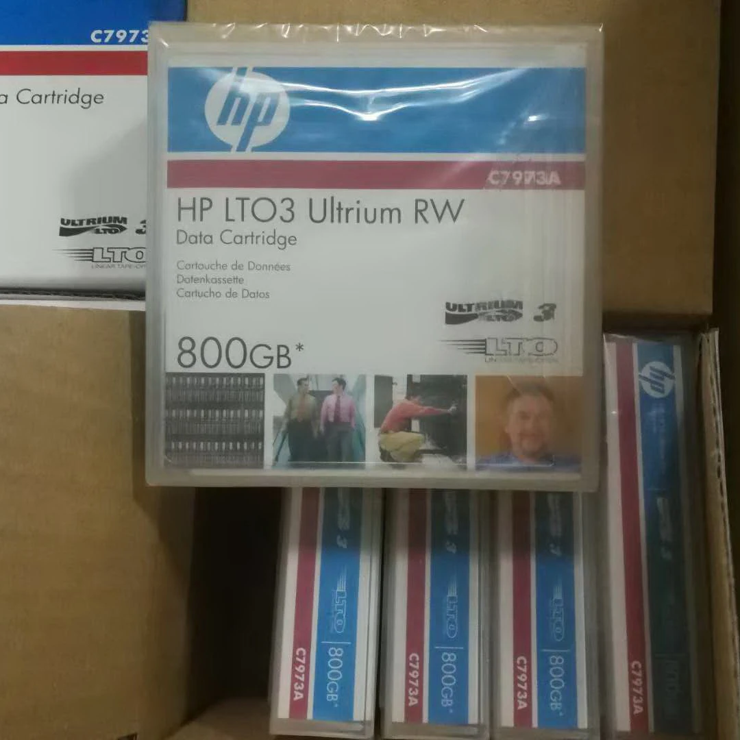Новый картридж для передачи данных HPE LTO3 Ultrium 3 C7973A 400 ГБ-800 ГБ
