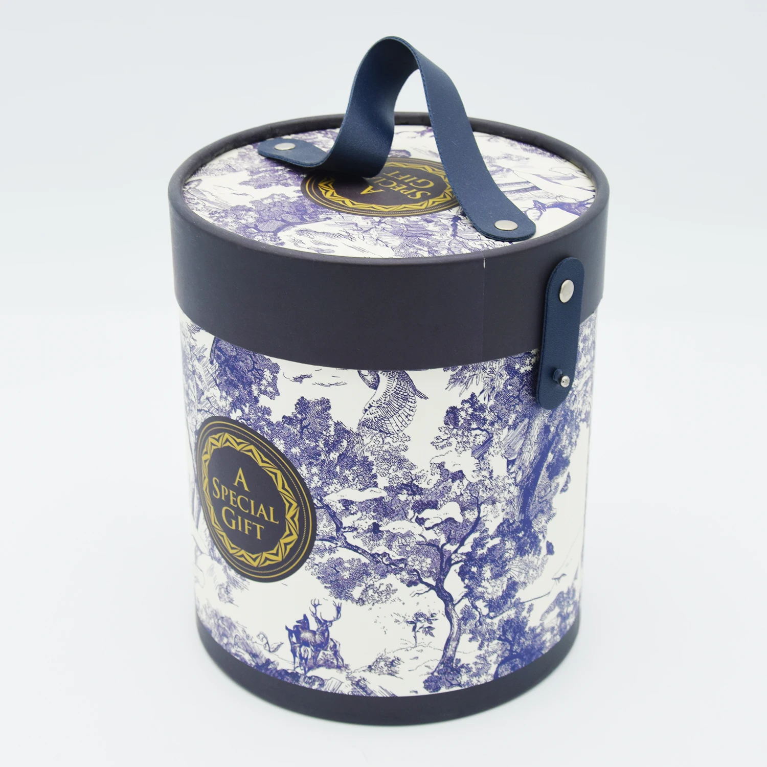 Cheap Factory Price cylinder box cylinder box packaging new style round perfume cylinder gift box