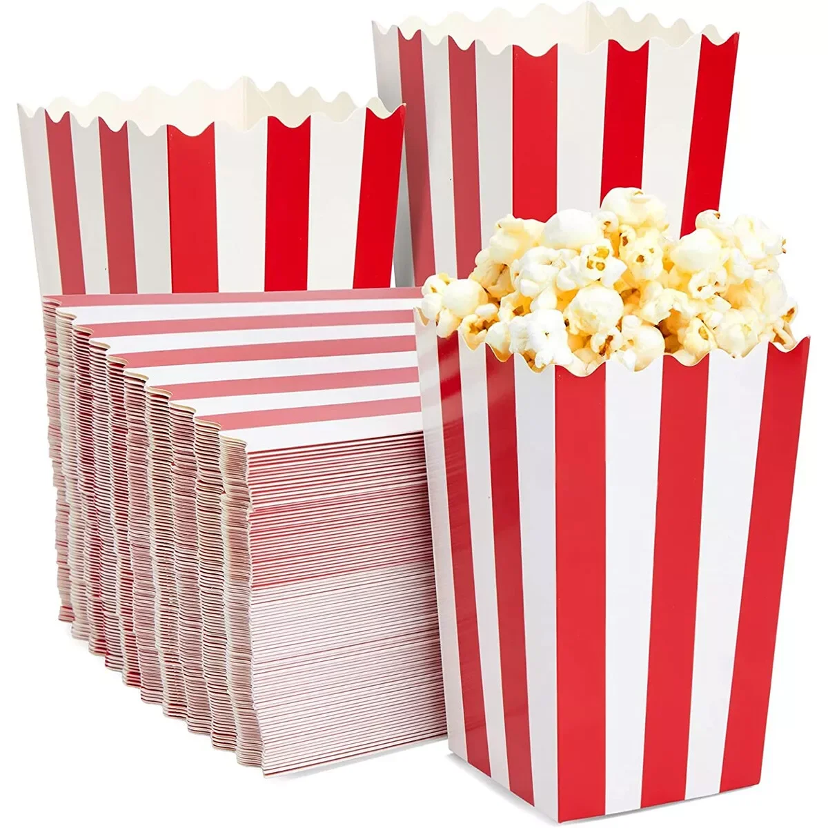 Wholesale Custom Printing Popcorn Bags Popcorn Packaging Bag Grease Resistant Popcorn Bag Your Own Logo