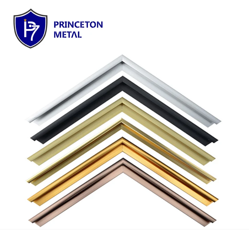 decoration metal aluminum picture frame set wall photo for sale