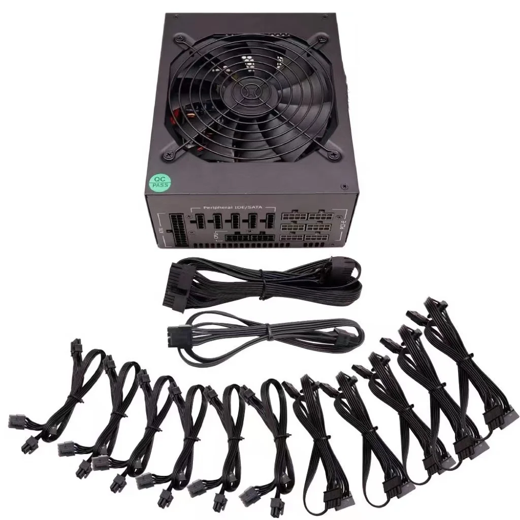 1600 ATX Full Modular Powrer Supply 12v Portable 24v Outdoor Atx Server Power Supply 1600w Computer Power Supply