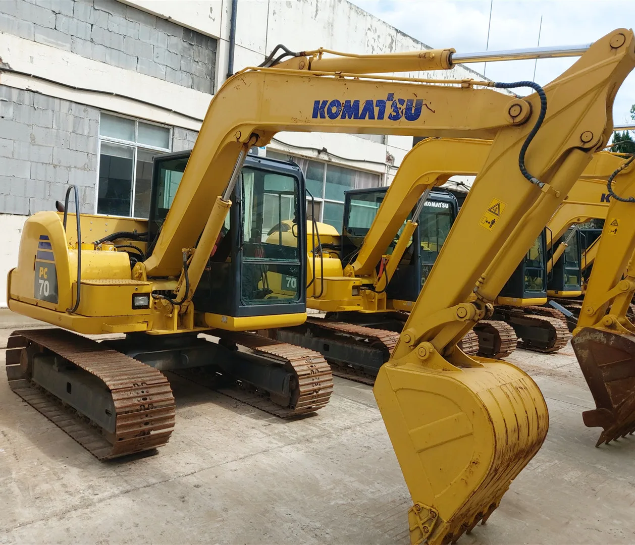 Strong Power Equipment Used Excavator  Komatsu PC70  PC70-8 Model for heavy work/Komatsu  Excavator for sale