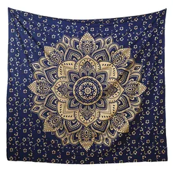 Wholesale Custom Printed Microfiber Polyester Cotton Wall Hanging Tapestry