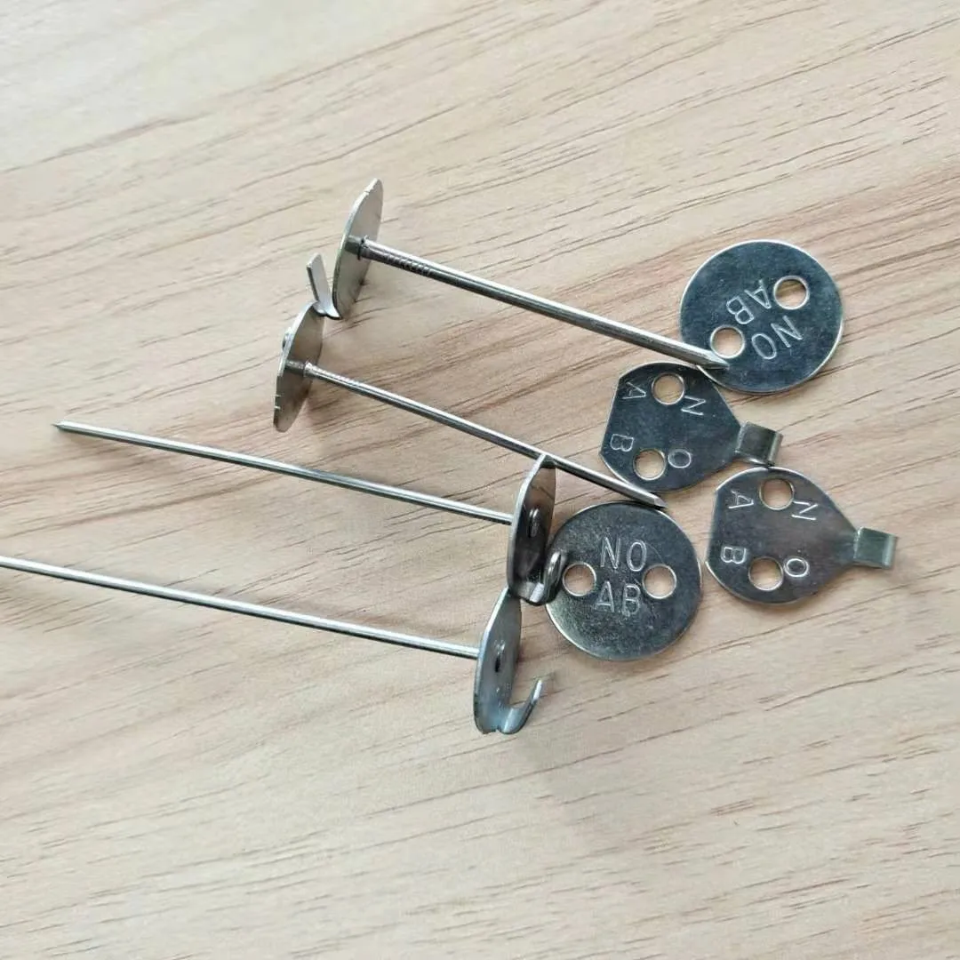 round aluminum metal lacing hooks pins