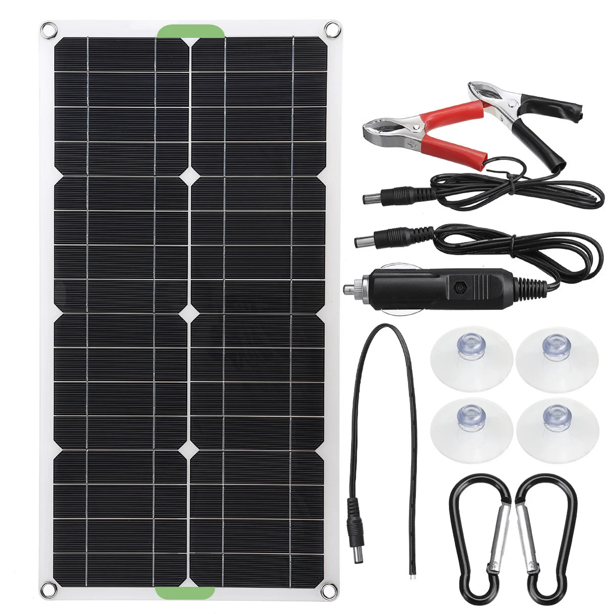 12V 250W Flexible Solar Panel Battery Charger Dual USB With 10-100A Controller Solar Cells Power Bank for Phone Car Yacht RV