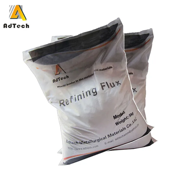Aluminum Refining Deslagging Cover Degassing Flux For Aluminium Dross