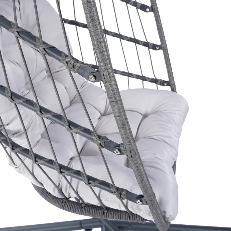 Folding Outdoor Chair Rattan Hot Selling Modern Rattan Egg Hanging Chair Paris Cafe Parisian Bistro Sofa Rattan Chair