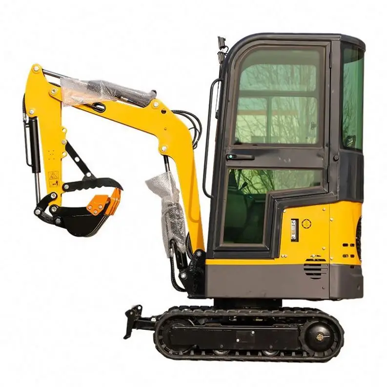 New Wheel Excavator Earth Moving Machinery Track Digger 3 Ton Machine Mini Wheel Excavator