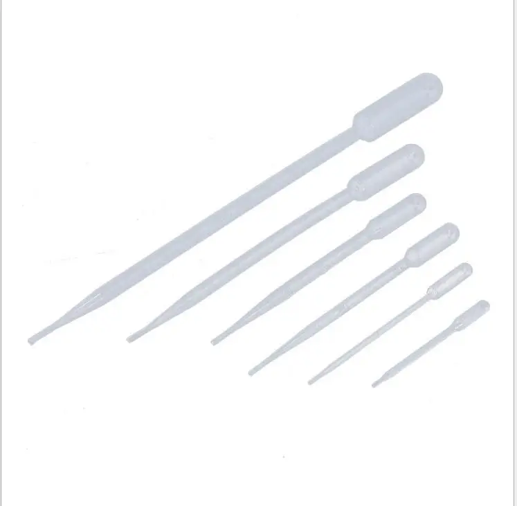 100 pcs per pack disposable  plastic pipette pasteurpipette 1ml 2ml 3ml 5ml
