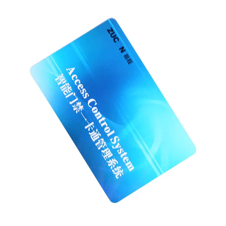 Бесконтактная карта контроля доступа ZUCON em4200 tk4100 chip pvc smart blank 125 кГц оптовая