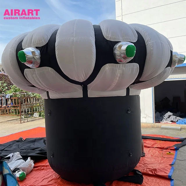 Outdoor Large Music Festival Stage Decoration Giant Inflatable Jellyfish Airart Customized Inflatable Decoration Jellyfish