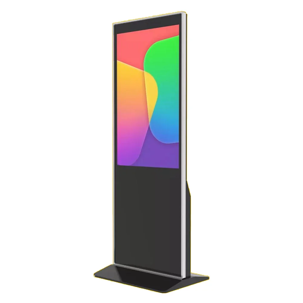 Floor-standing Vertical Interactive Digital Signage Lcd Tv Touch Screen Advertising Display