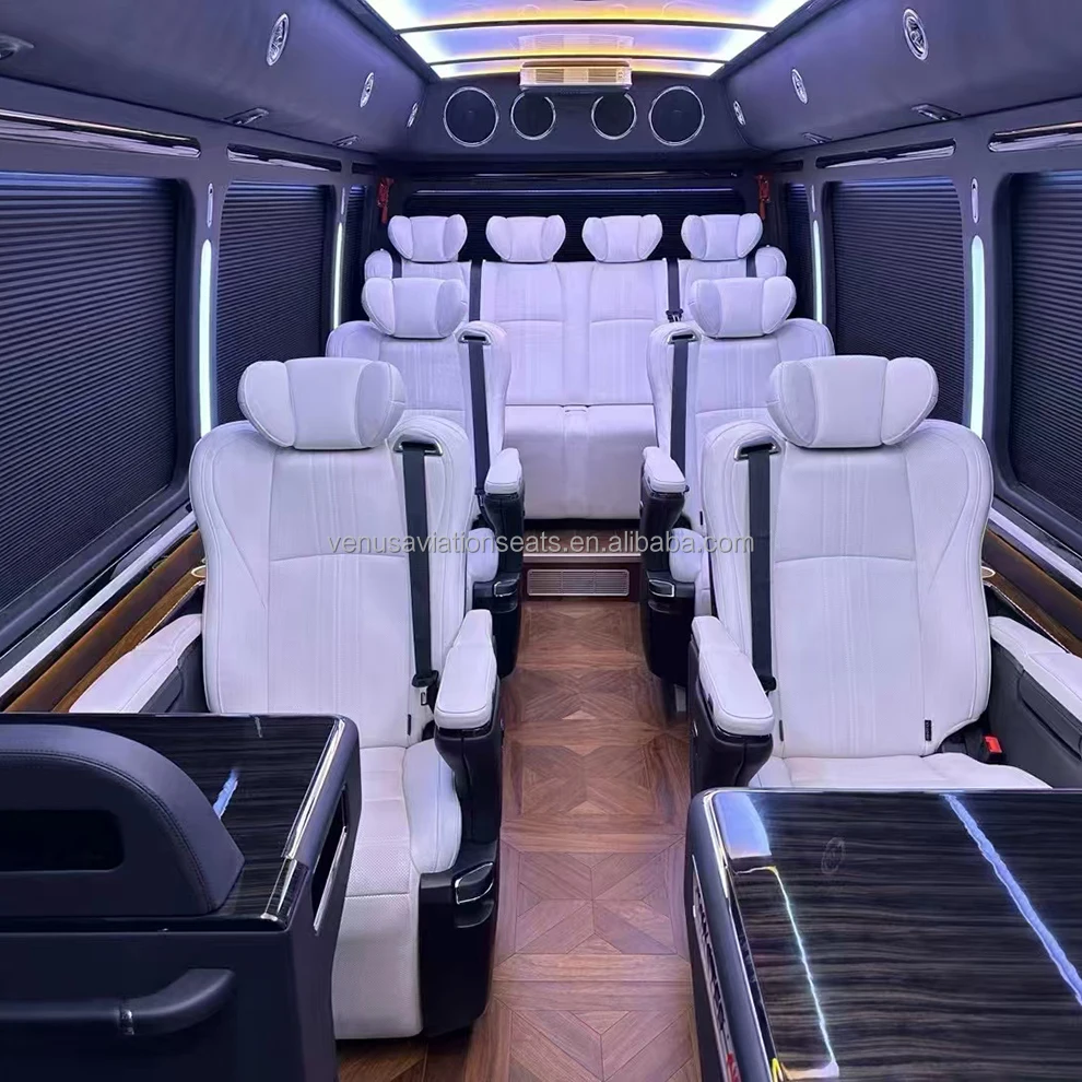 2023 new Luxury Electric Leather Car Seat Captain Seat With Touch Screen For Vito Vclass Metris Sprinter Alphard Vellfire