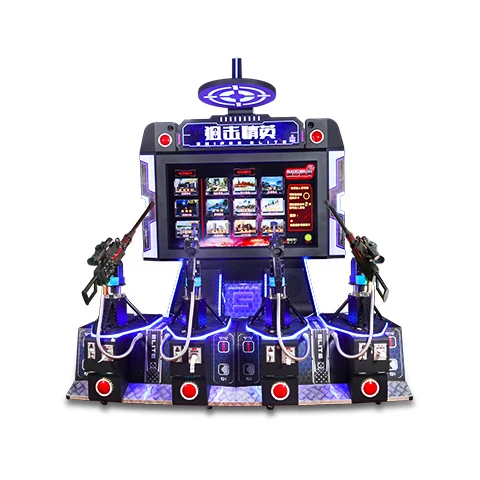 Earn Money Equipment 2 Players Hunting Shooting Game Coined Operated Factory Price Indoor Laser Gun Game Vr Shooting Machine