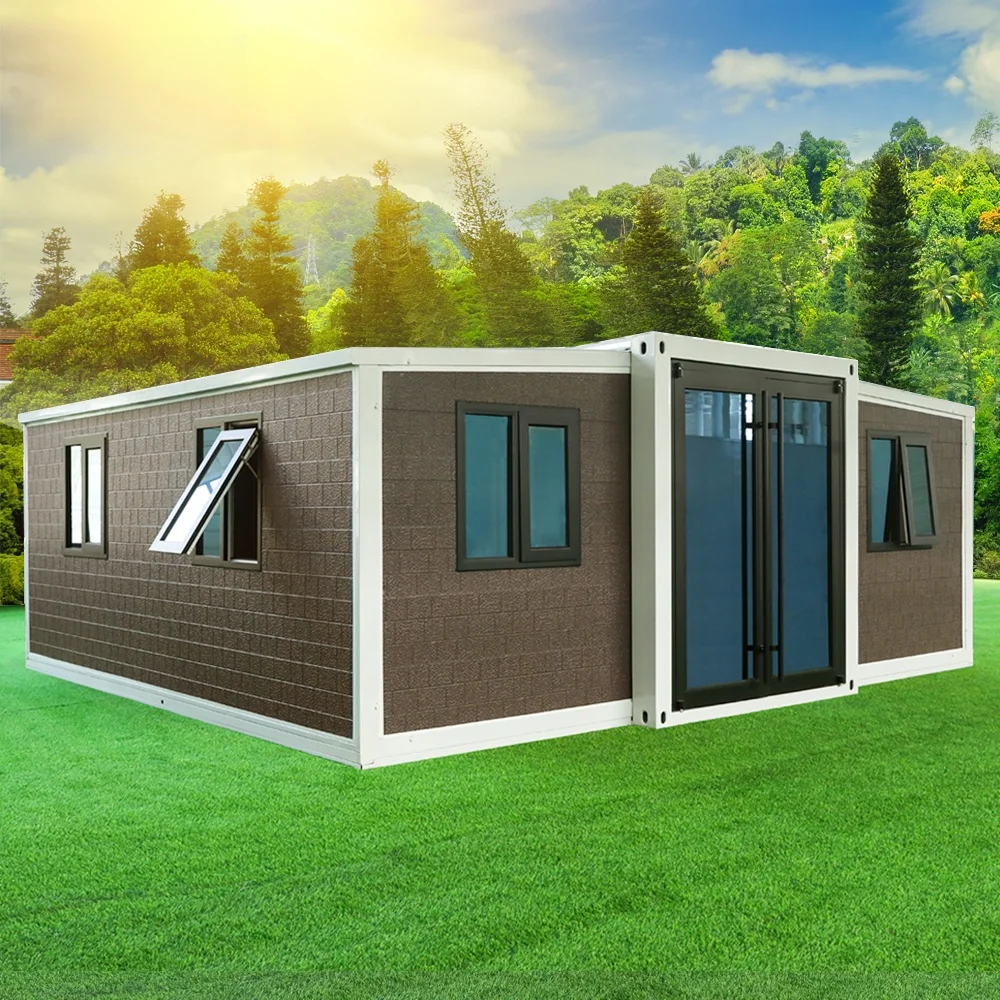 Hot Sell Certified luxury apple cabin container house prefab Foldable house with kitchen Foldable house