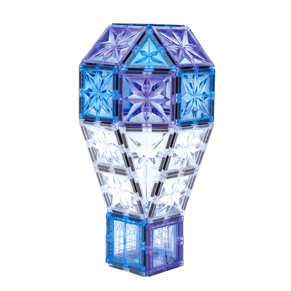 Good quality DIY educational toy for children magnetic building blocks Magnetic Blocks Big size reasonable price magnetic Tiles