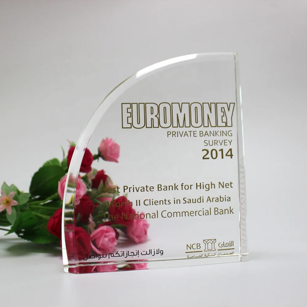 Wholesale OEM Modern Clear Acrylic Bookends High-End Logo Adjusted Crystal Book Stand Customized Craft Figurine