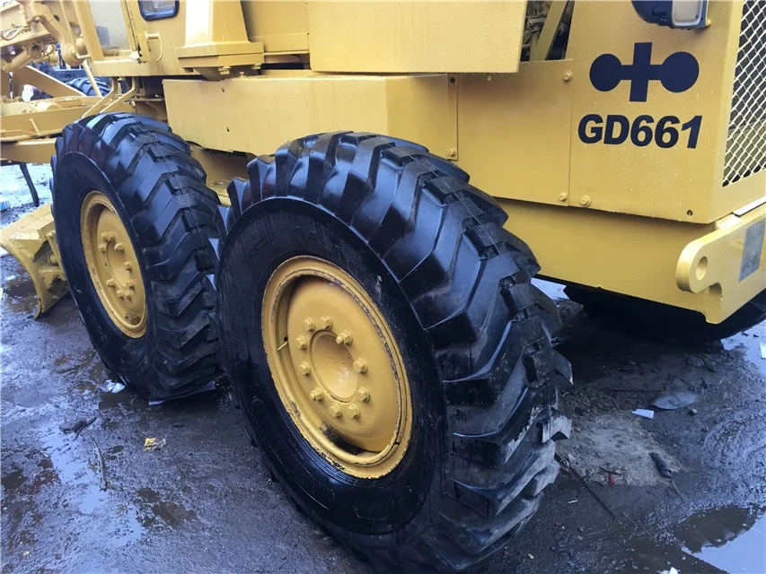 Japan USED Komatsu GD661A-1 motor grader