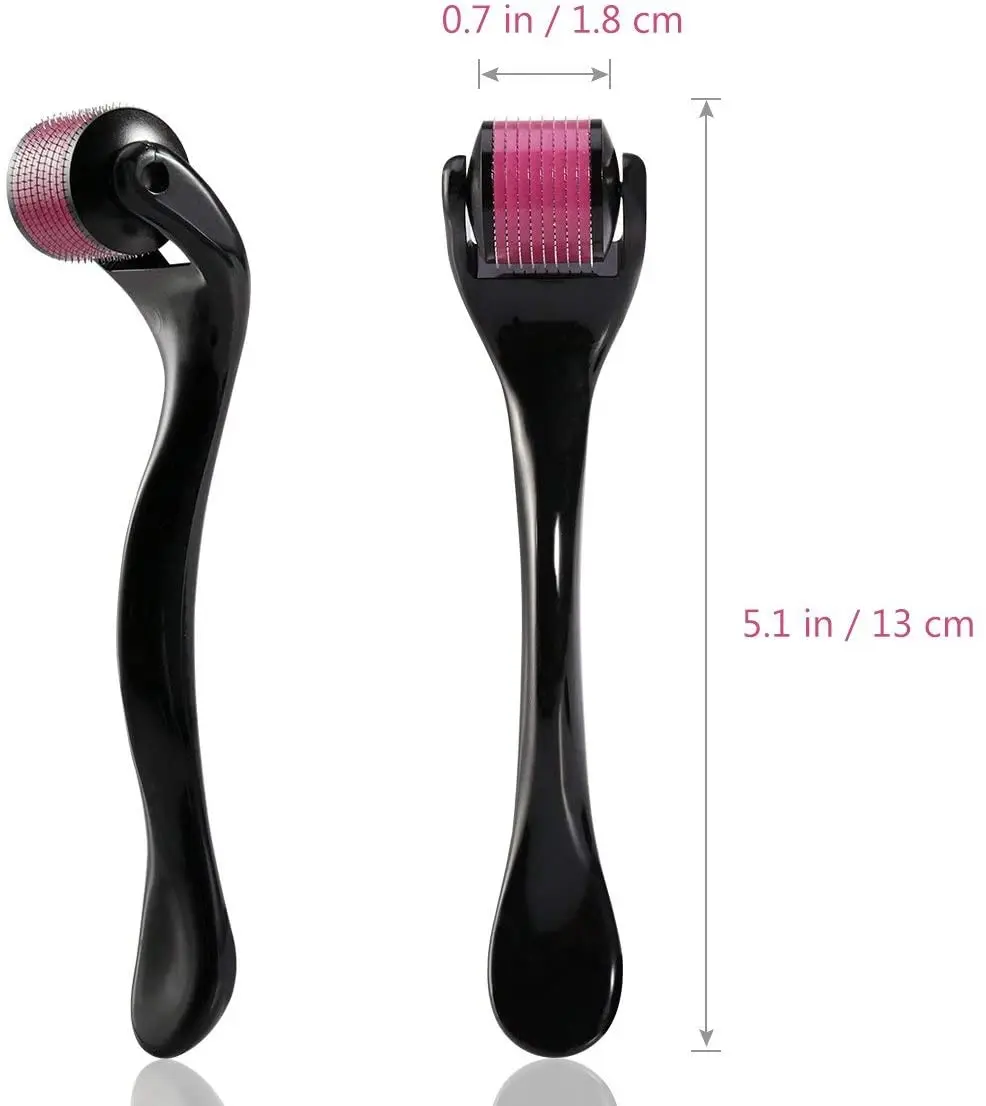  Микроигольный инструмент Derma Roller для лица титановые микроиголки ухода за