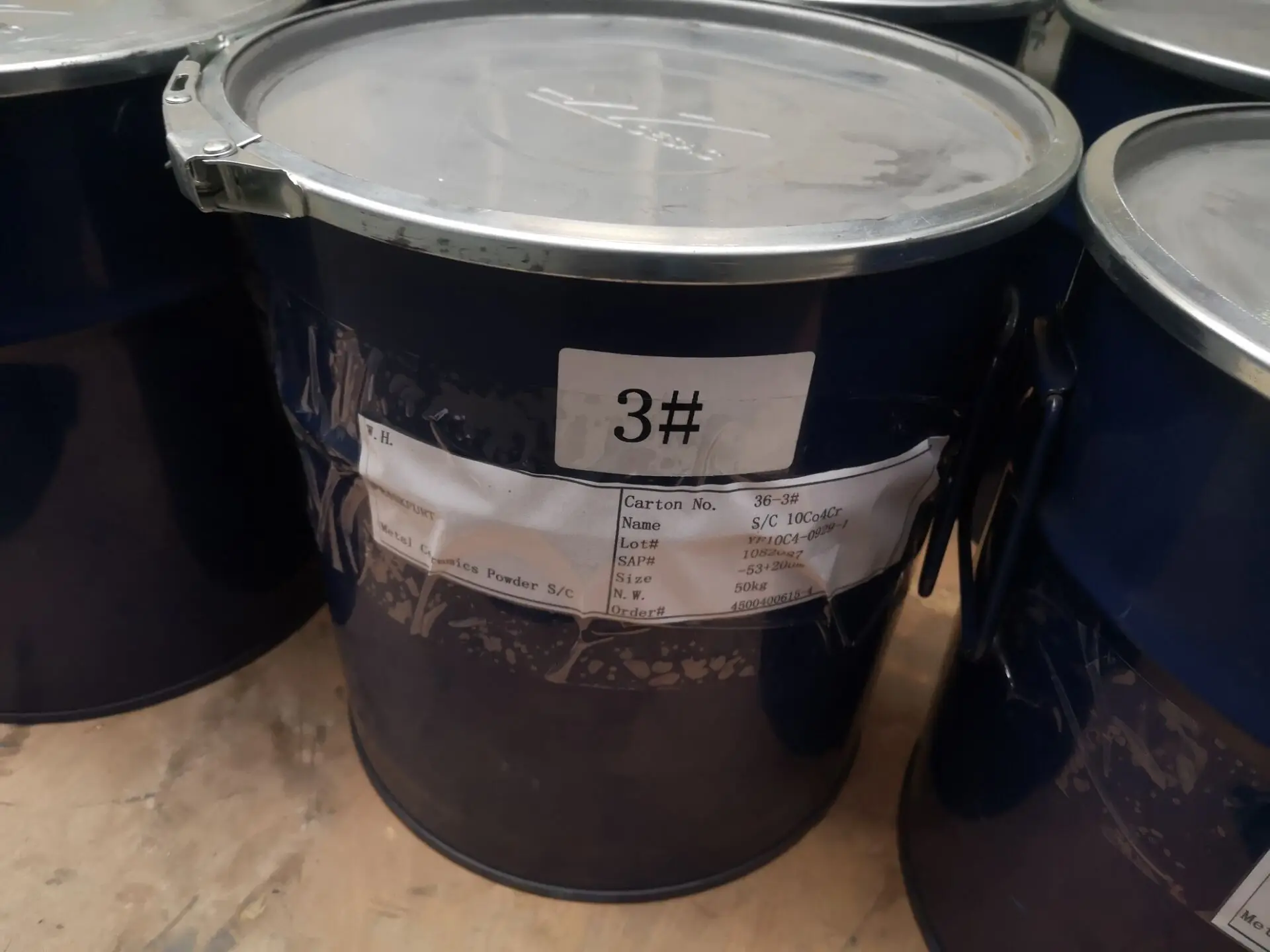 HVOF Powder  HVAF  Cobalt Tungsten Carbide Thermal Spray PowderWC17CO  W -Cr- Co-C- Fe- O-OTH