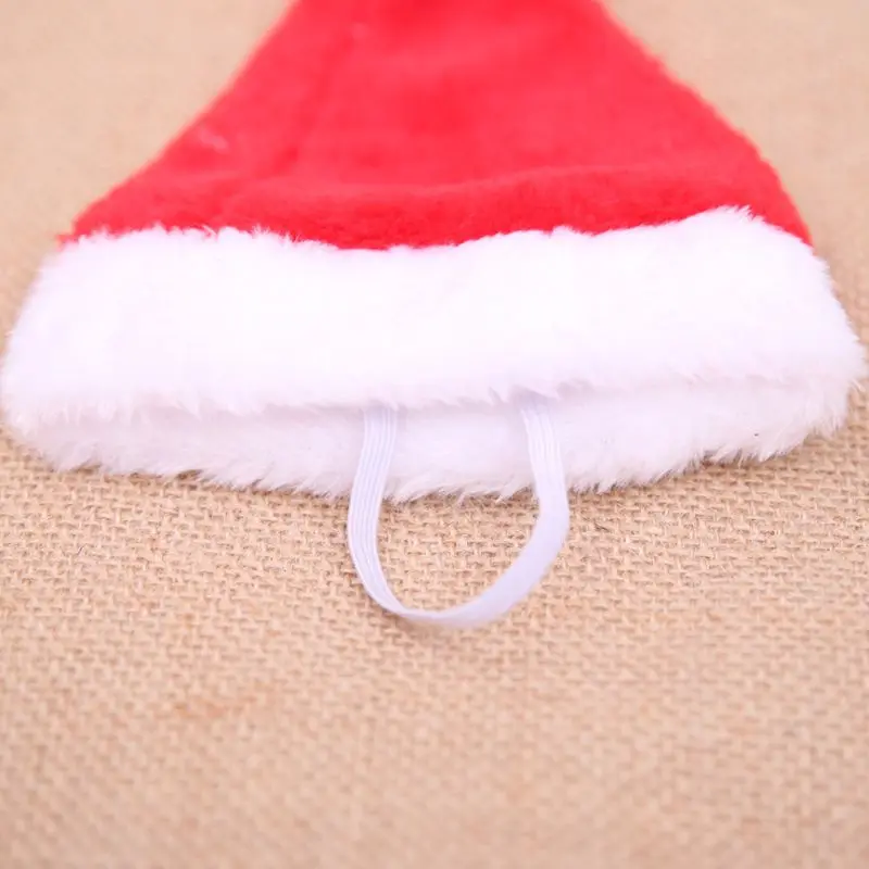 1pc Christmas Pet Hat Santa Claus Hat for Cats Dogs Puppy Xmas Decoration New Year Party Supplies Pet Costume